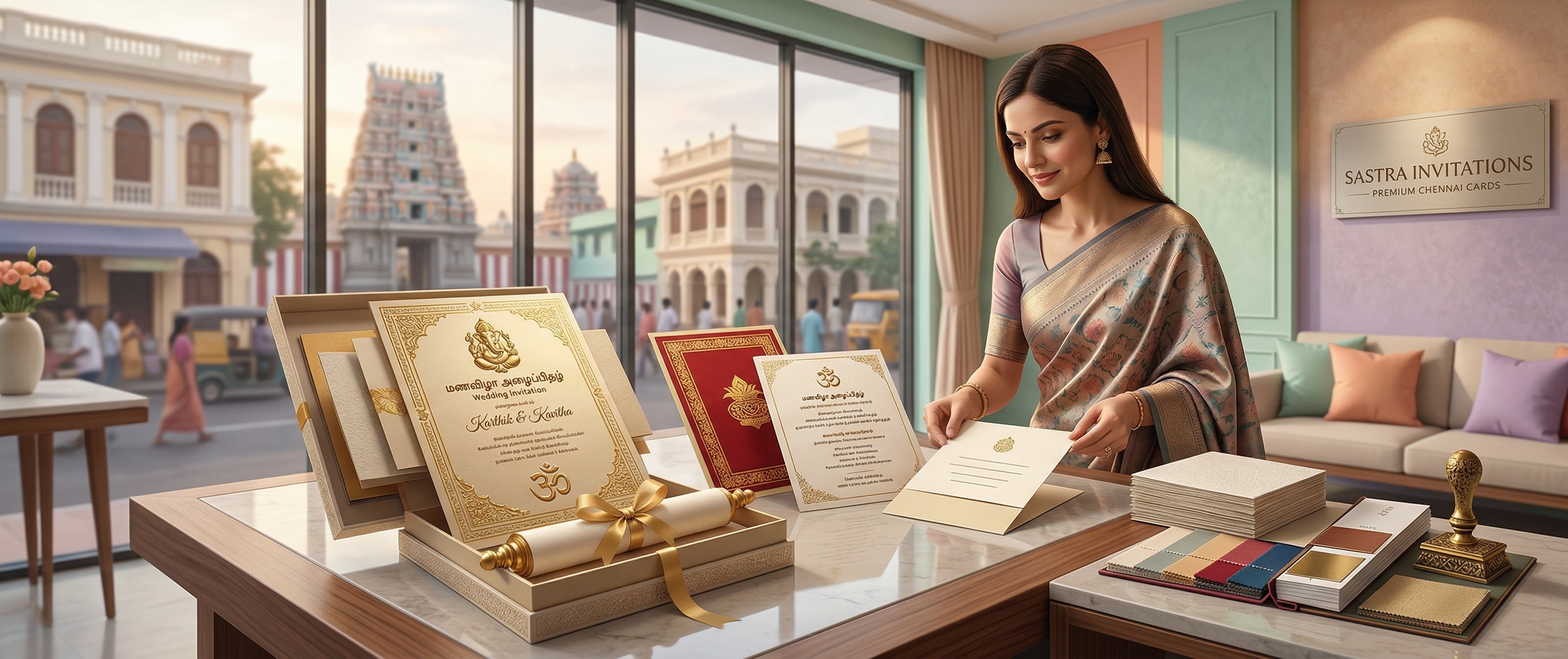 Sastra Invitation Cards Chennai – Design & Ordering Guide